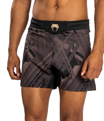 Venum Tecmo 2.0 Fightshorts - Black/Brown