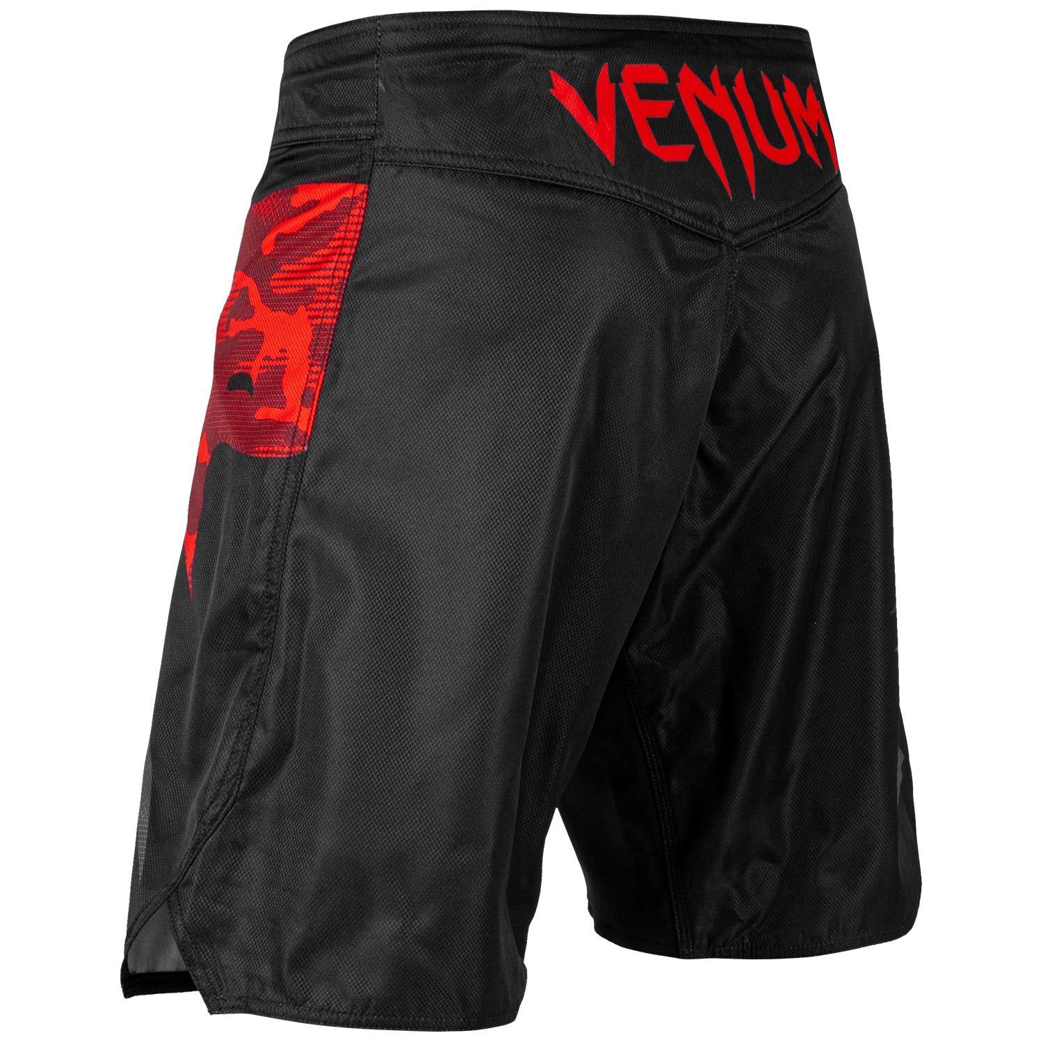 Venum Light 3.0 Fightshorts - Black/Red - MMA Addict