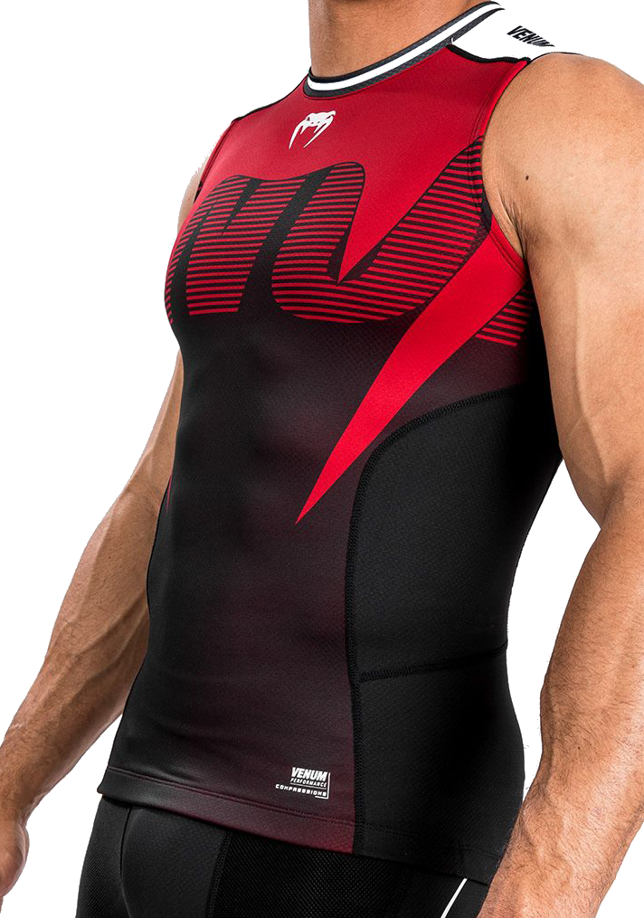 Venum Adrenaline Sleeveless Rashguard - Red