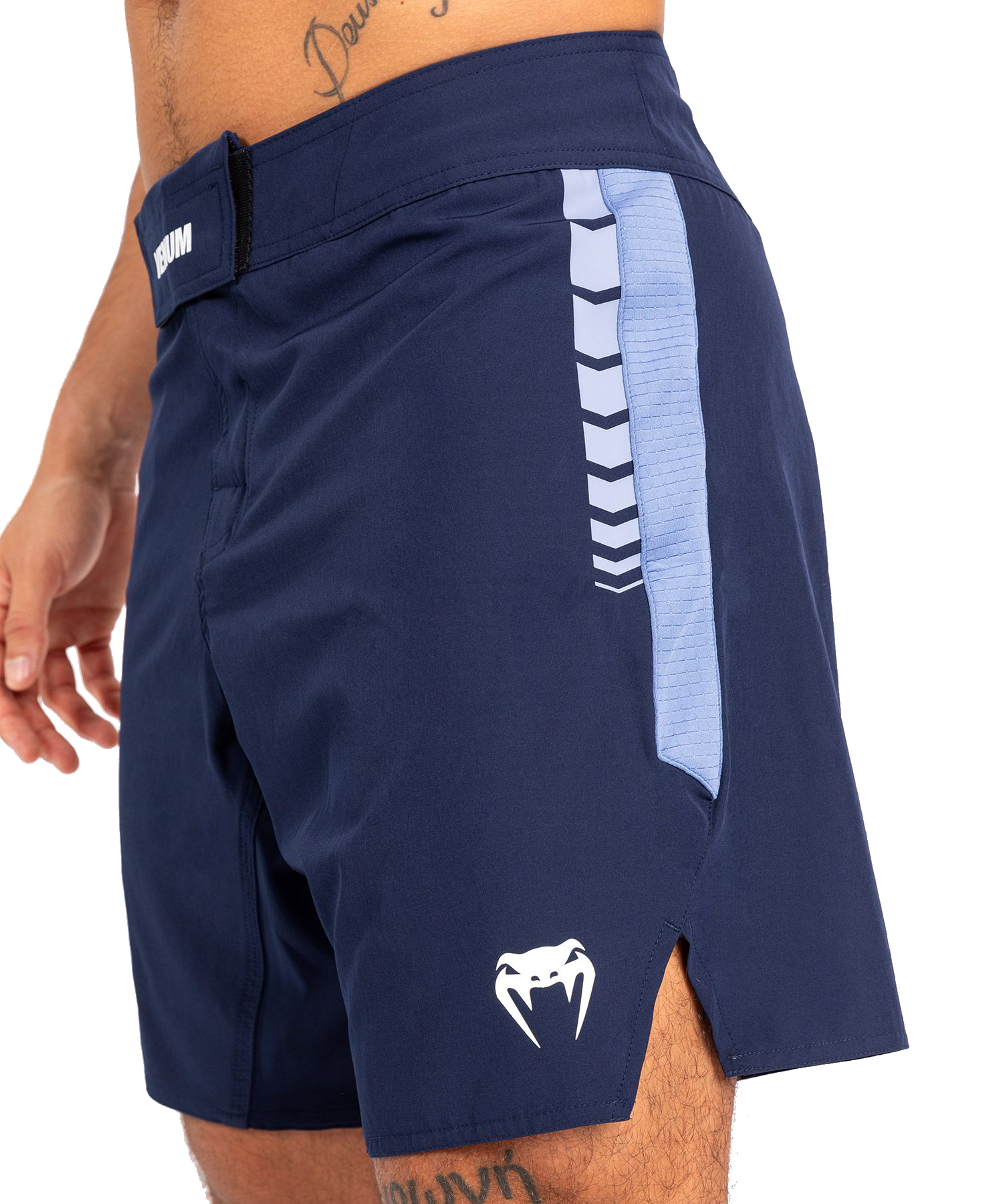 Venum Tempest Fight Shorts - Navy Blue